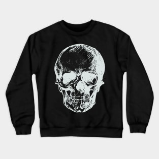 Off-Grey Skull Crewneck Sweatshirt